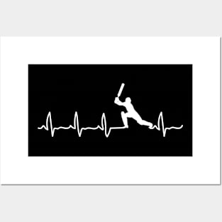 Cricket Player, Cricket Heartbeat, Cricket Player Posters and Art